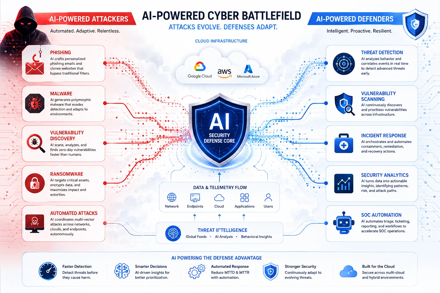The New AI Cybersecurity Battlefield