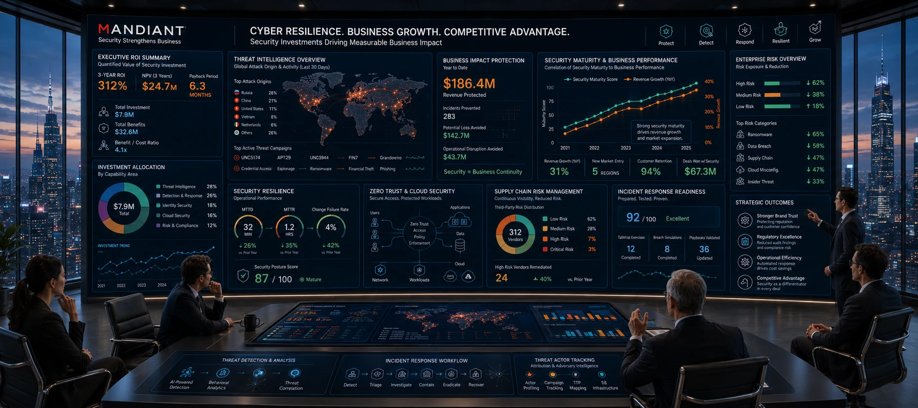 New IDC Study Finds Mandiant Consulting Delivers 268% ROI and Turns Cybersecurity into a Business Growth Engine