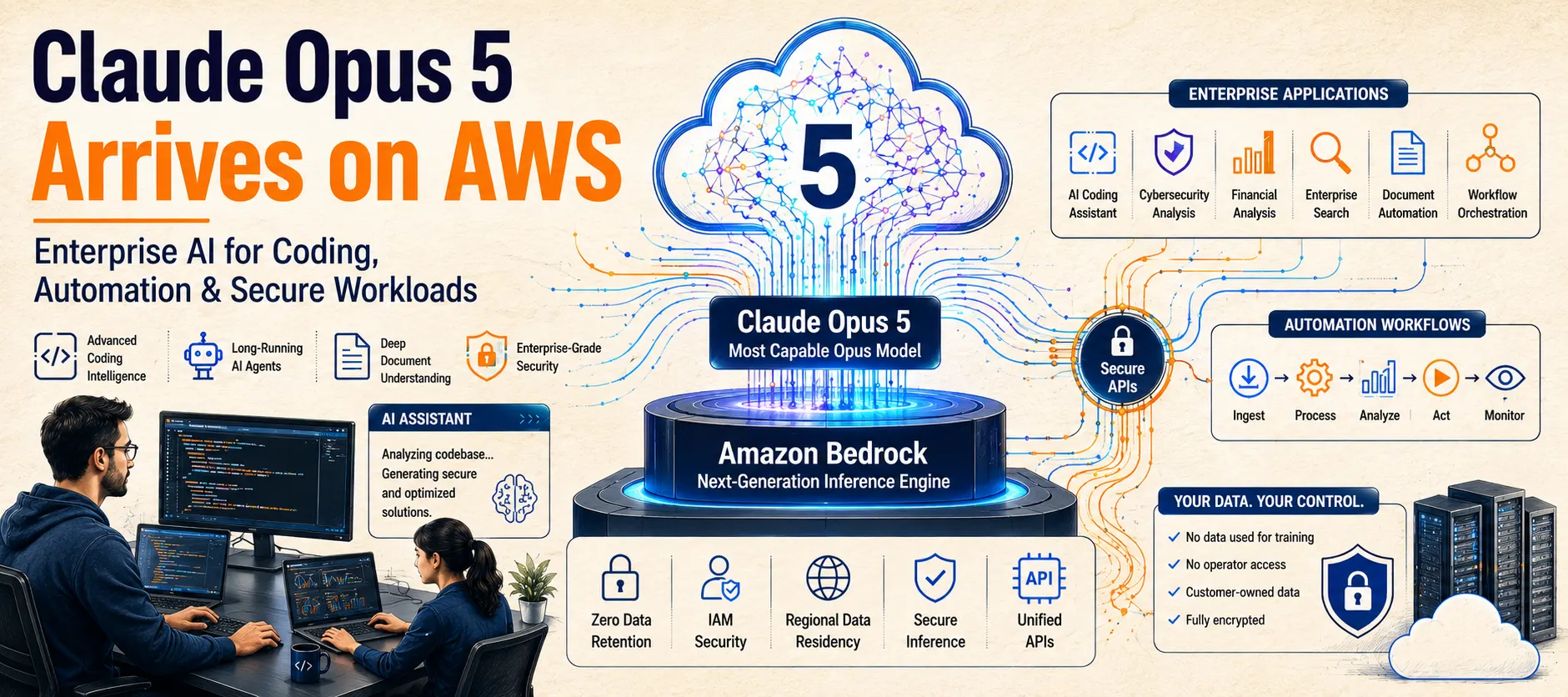Introducing Claude Opus 5 on AWS: Anthropic's Most Capable AI Model Arrives on Amazon Bedrock