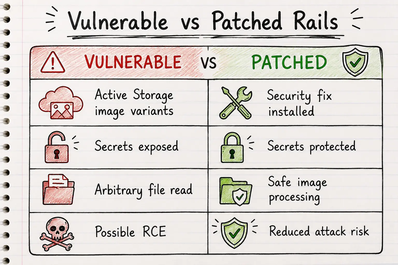vulnerableVSpatched