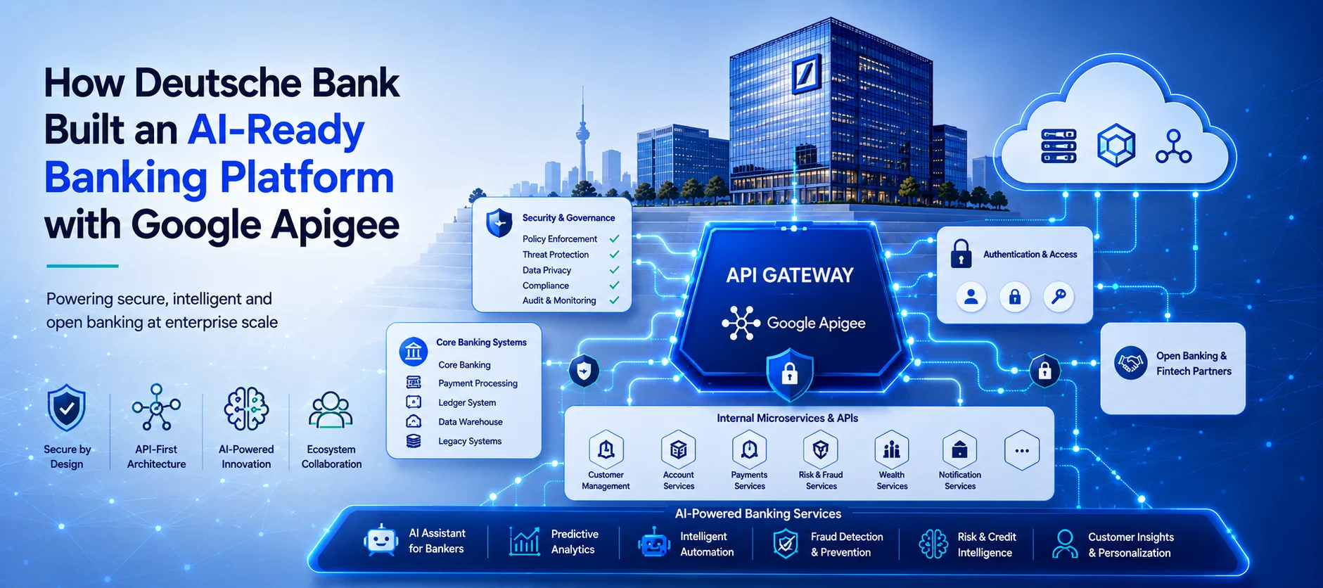 Deutsche Bank Details API-First Strategy with Google Cloud Apigee to Prepare Banking Infrastructure for AI