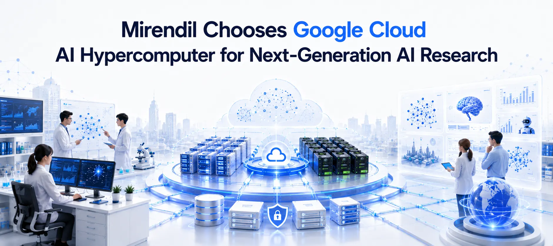 Mirendil Chooses Google Cloud AI Hypercomputer to Accelerate Next-Generation AI Research