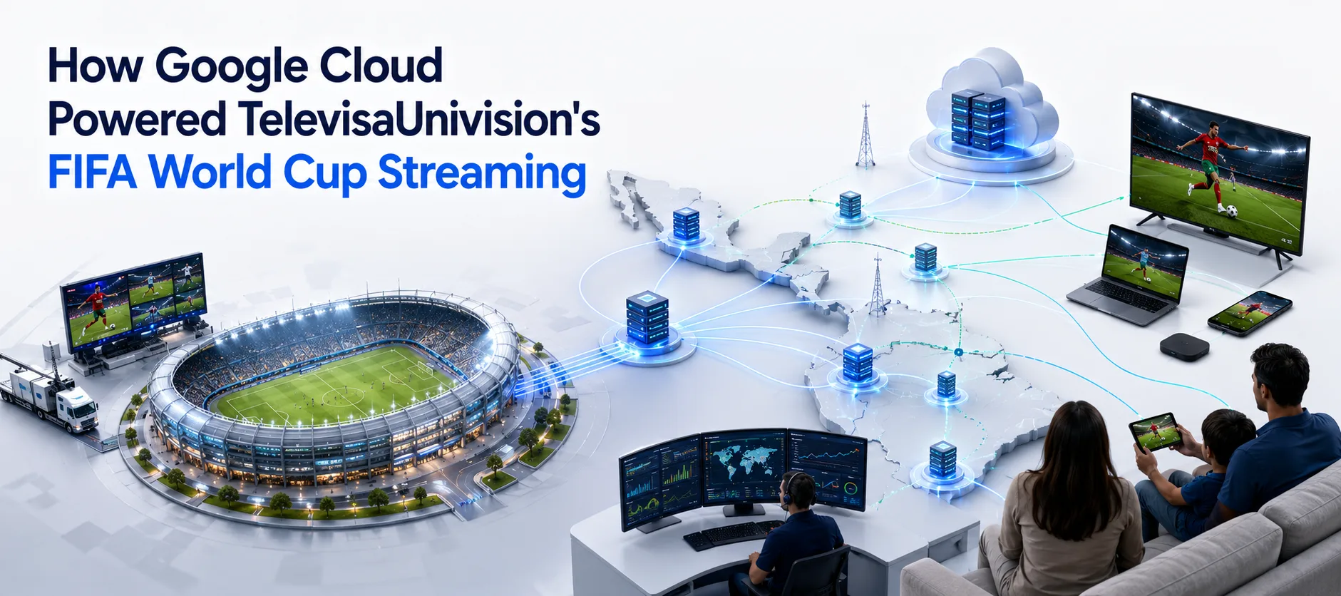 How TelevisaUnivision Used Google Cloud to Stream the 2026 FIFA World Cup to Millions