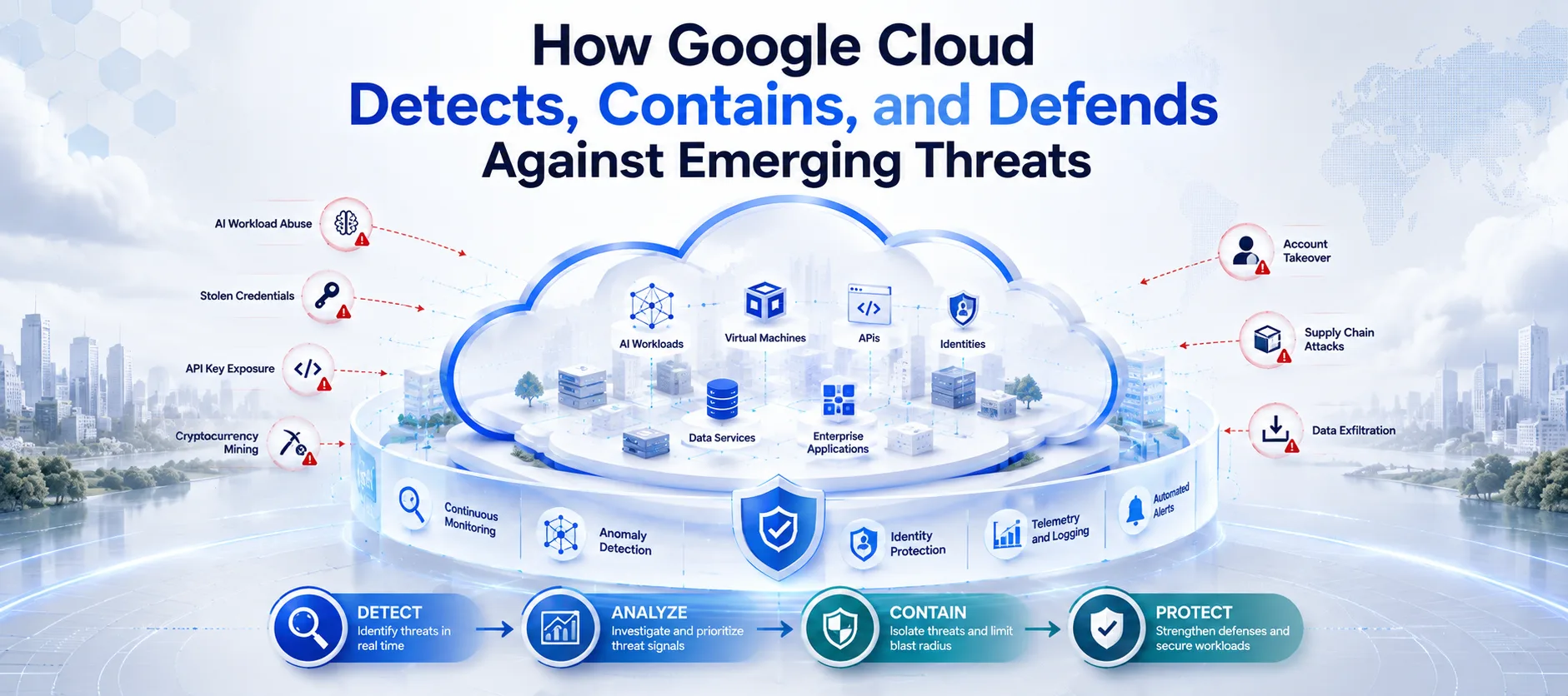 How Google Cloud Detects, Contains, and Defends Against Emerging Threats