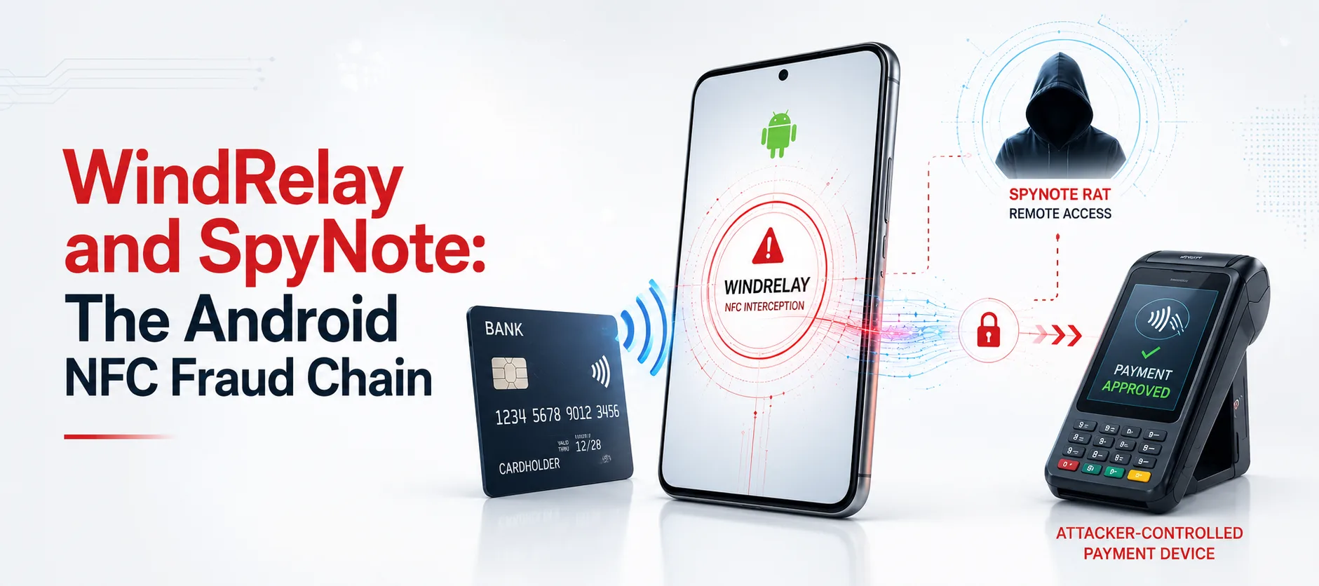 WindRelay and SpyNote Combine in a New NFC Payment Fraud Scheme