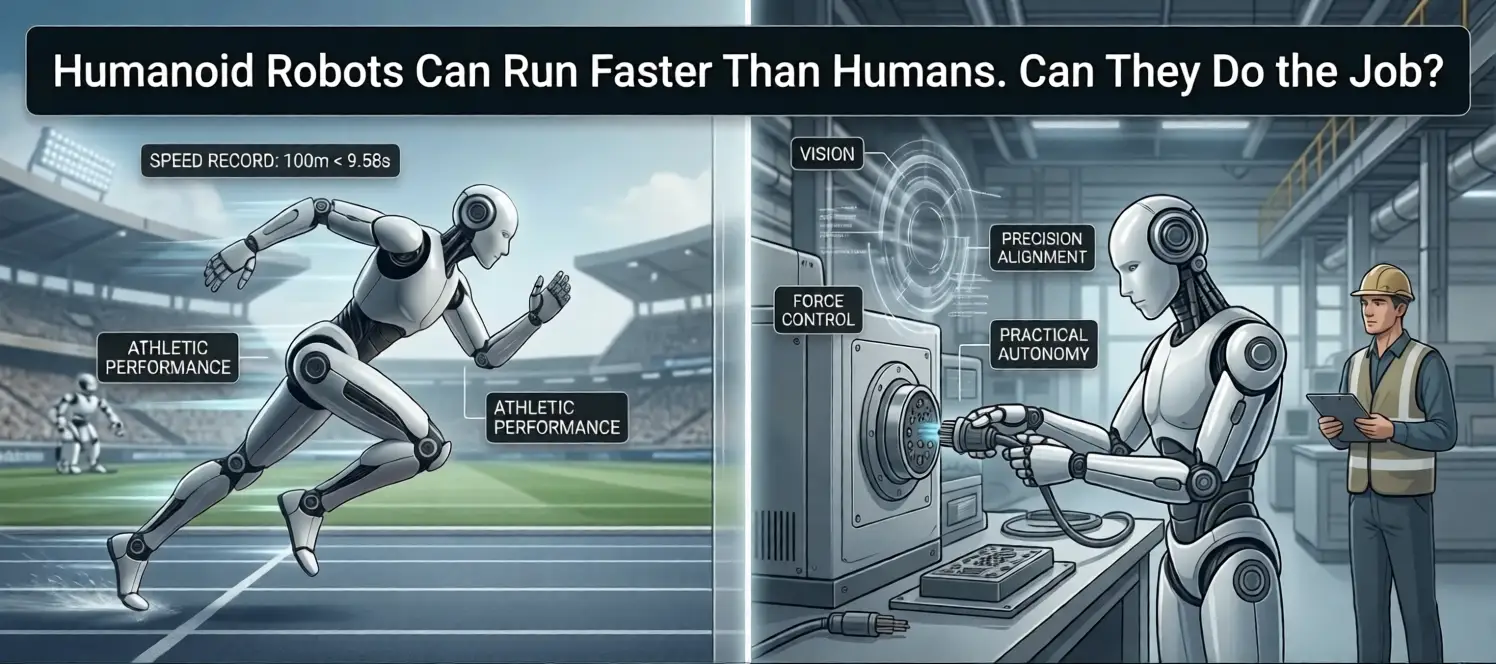 Humanoid Robots Break Human Speed Records, but Real-World Tasks Remain the Bigger Test
