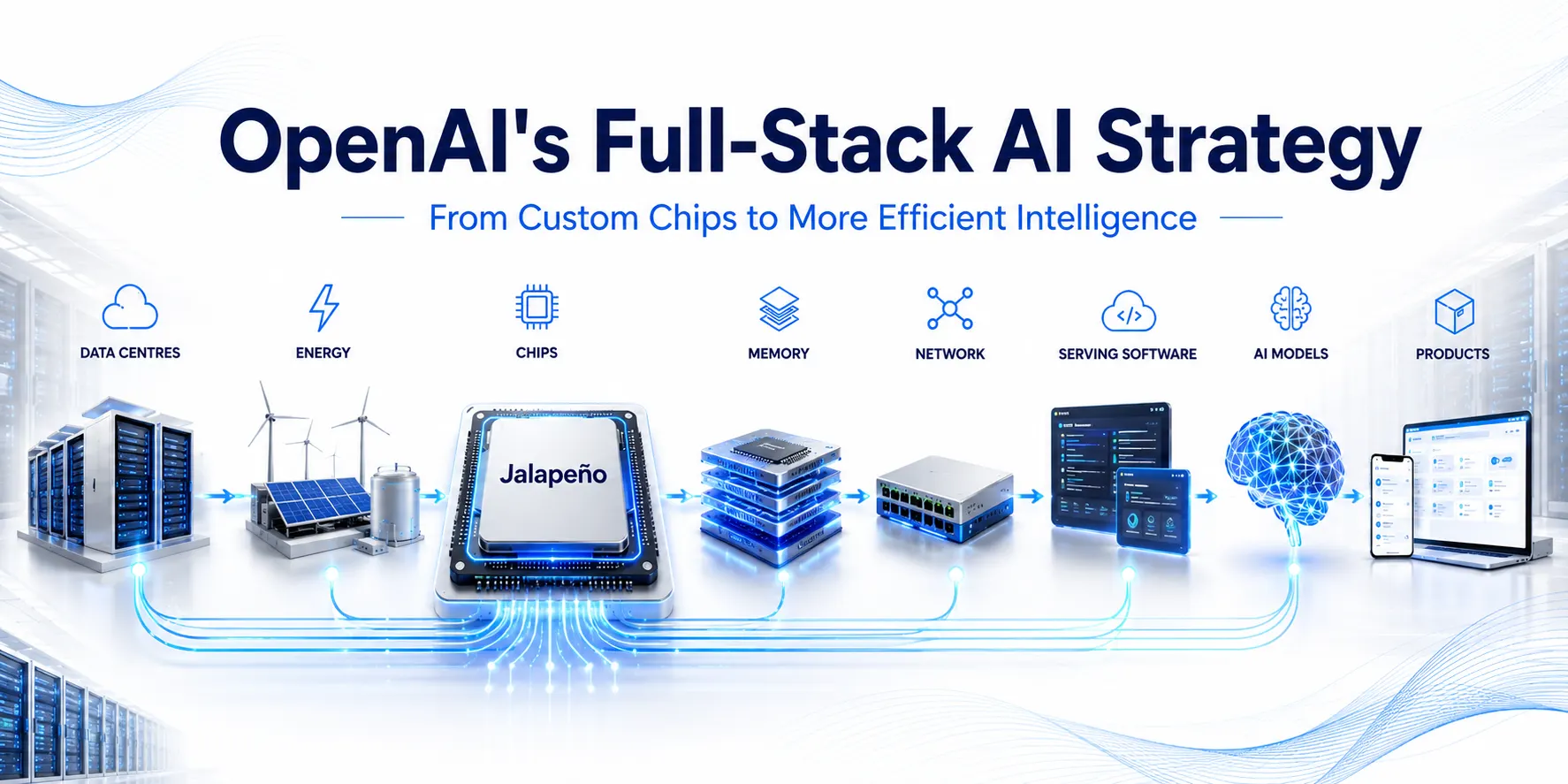 OpenAI Builds a Full-Stack AI Strategy Around Custom Chips, Compute and Efficiency
