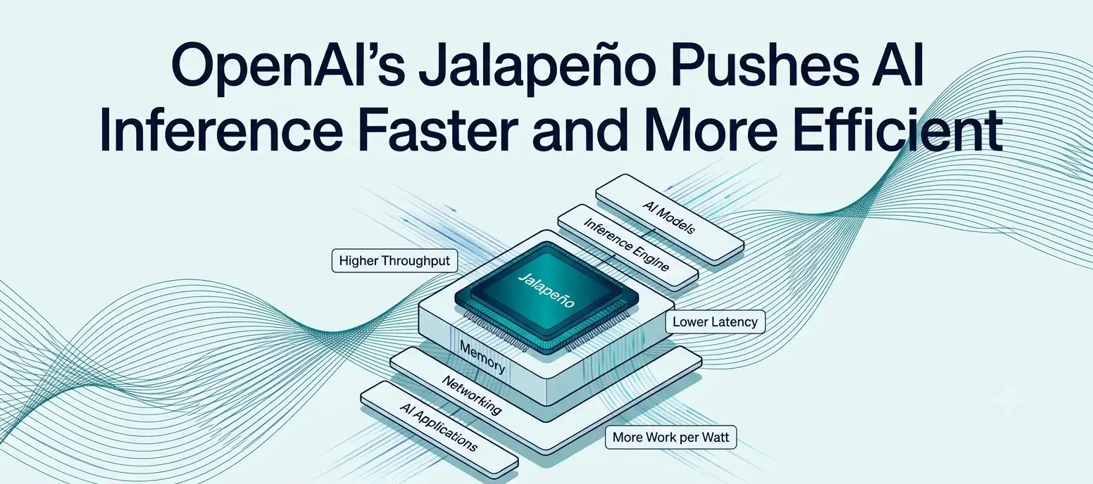 OpenAI’s Jalapeño Chip Delivers Faster, More Efficient AI Inference