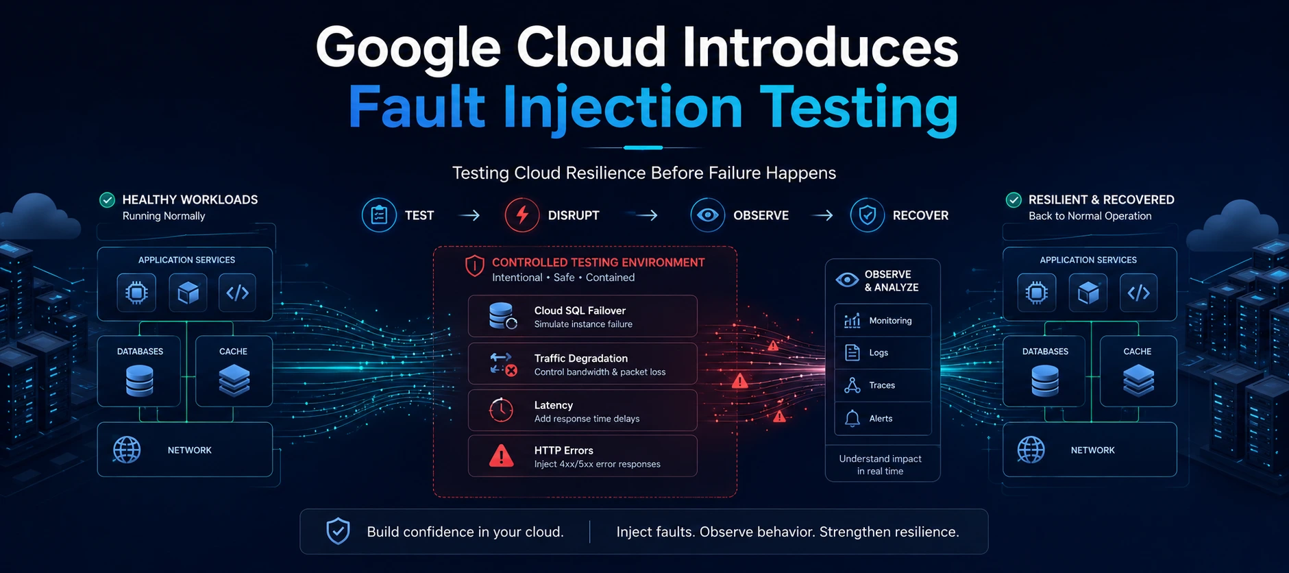 Google Cloud Introduces Fault Injection Testing in Preview