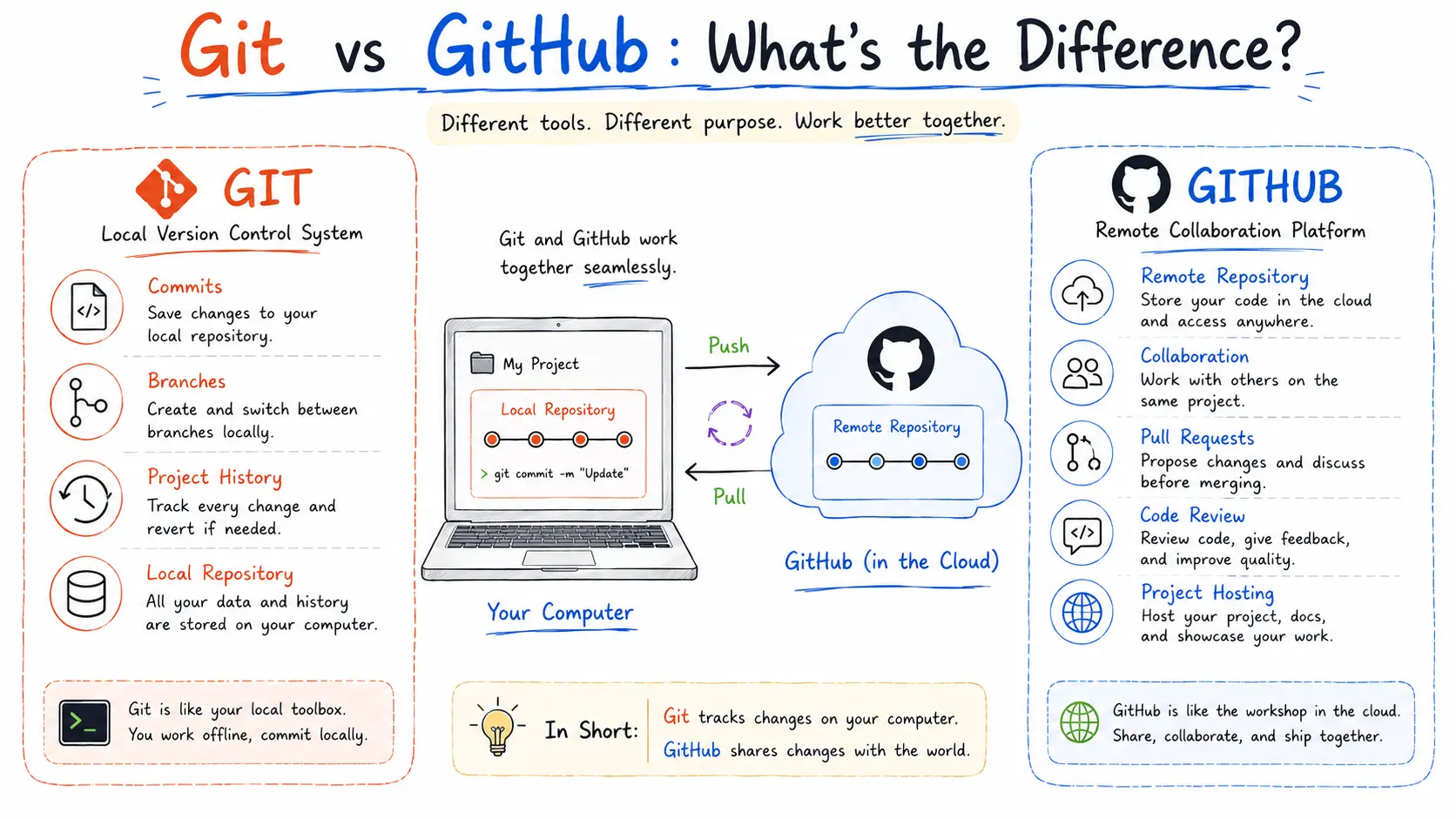 gitvsgithub